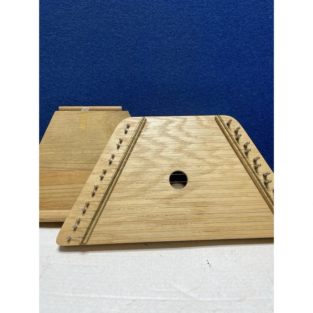 15 String Lap Harp Handcrafted Mountain Made Music Picks Key Music Sheets Read